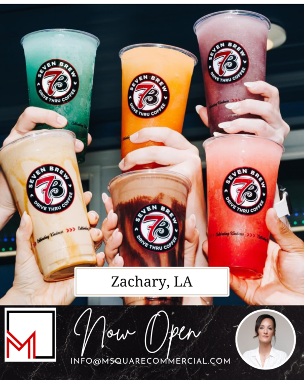 Retail NNN Lease in Zachary, LA — 7Brew Secures 38,550 SF Site at 5568 ...
